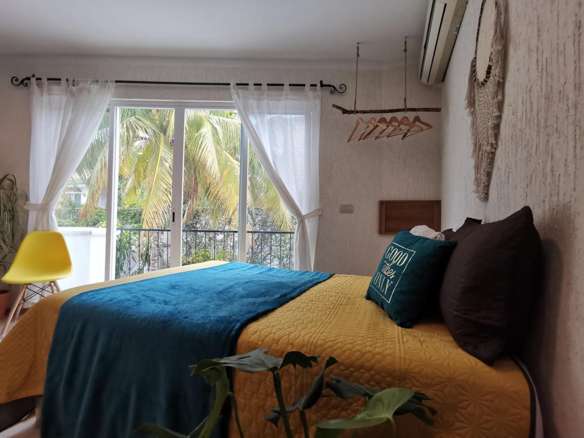 Beautiful & Cozy Near Beach Apartment Pool & Kingsize Bed Cancún Habitación foto