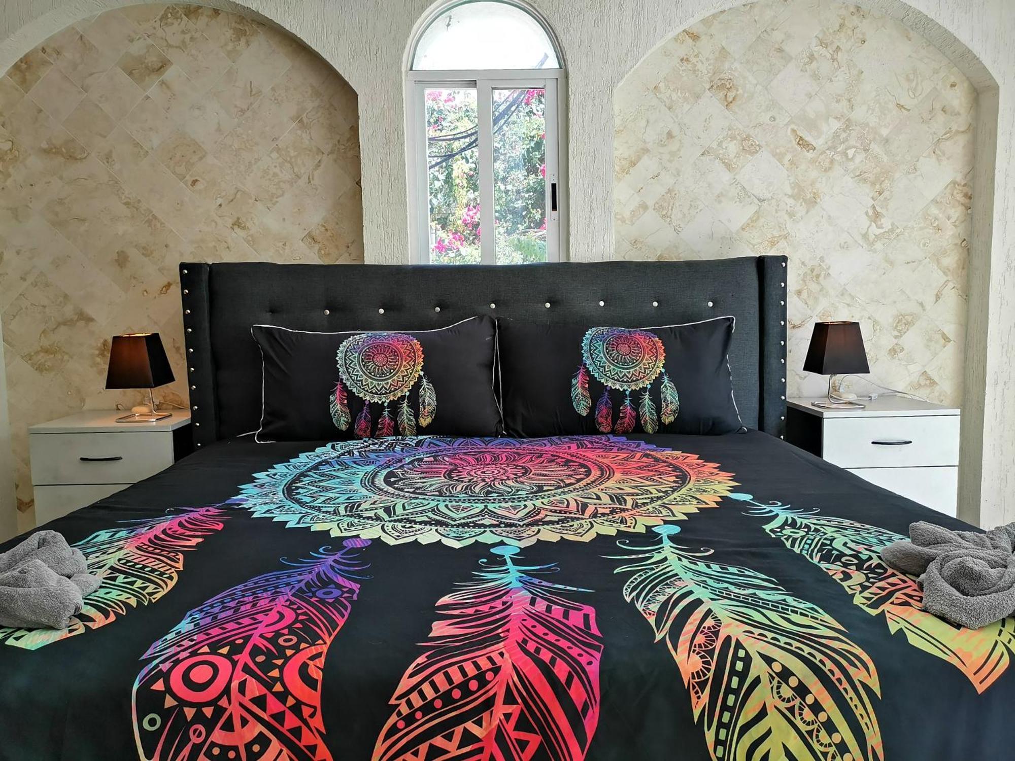 Beautiful & Cozy Near Beach Apartment Pool & Kingsize Bed Cancún Habitación foto
