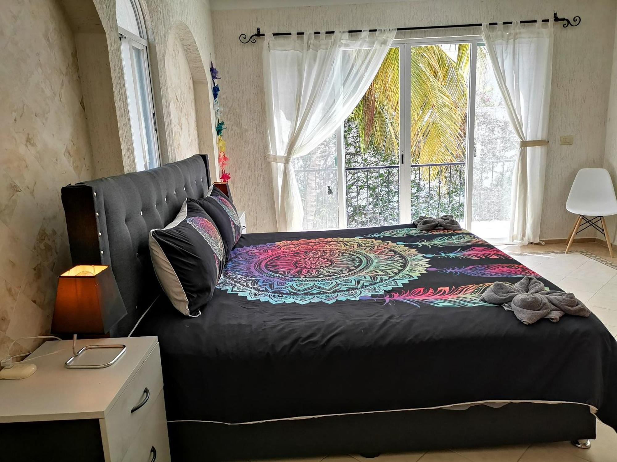 Beautiful & Cozy Near Beach Apartment Pool & Kingsize Bed Cancún Habitación foto