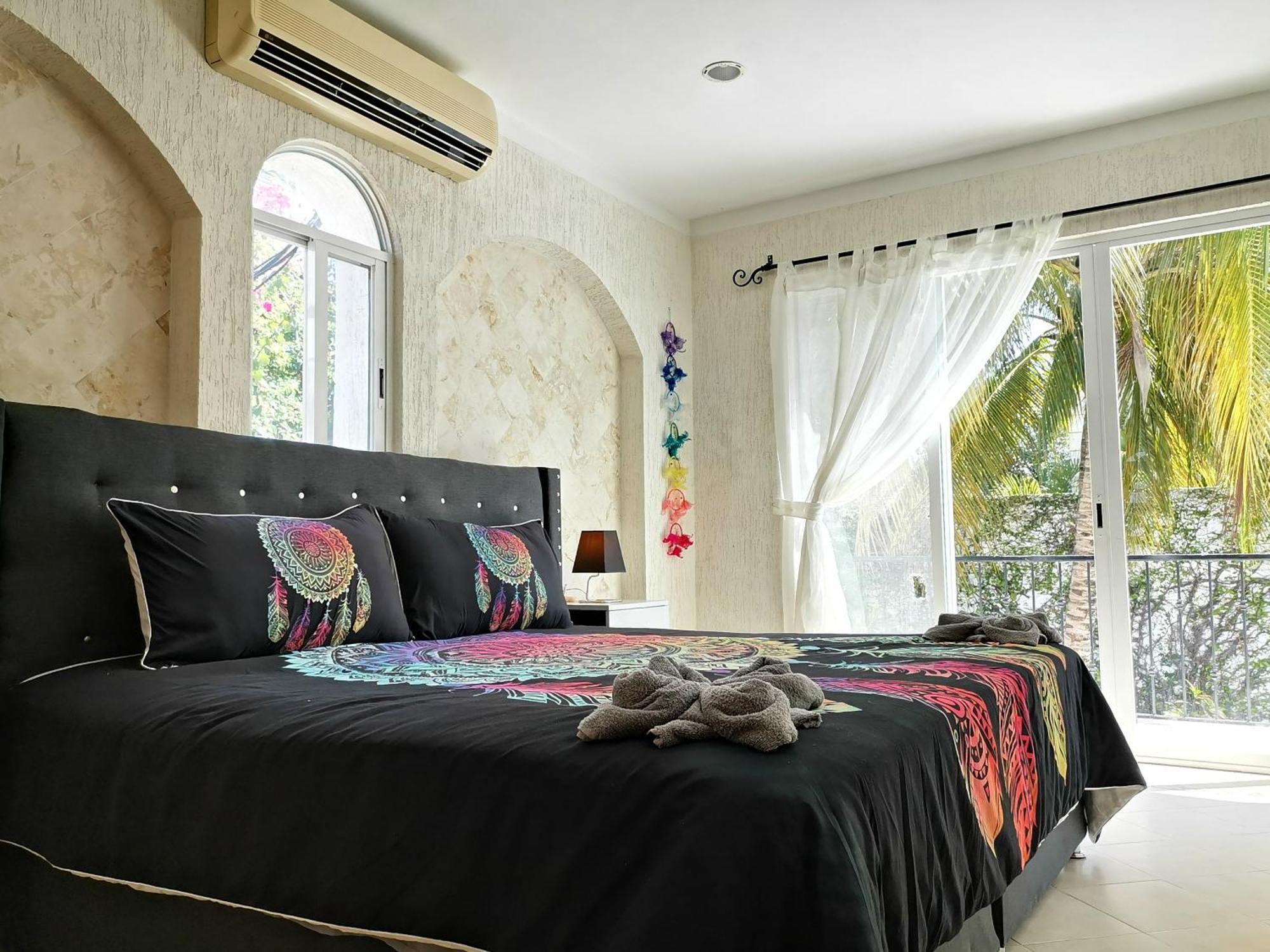 Beautiful & Cozy Near Beach Apartment Pool & Kingsize Bed Cancún Habitación foto